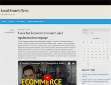Tablet Screenshot of localsearchnews.net